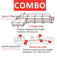 Печатени Капаци За Софа Со Лизгање Спанде Истегнување На Каучот Заштитник За Мебел