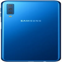 Samsung Galaxy A A 64 GB отклучен GSM со двојна SIM телефон со тројно 24MP + 8MP + 5MP камера - сина
