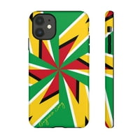 Гвајански Сваг Гвајана Уметничко Знаме Телефон Тежок Случај