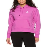 Rebin's Women's Women's Rebint Cupped Hoodie со предниот џеб