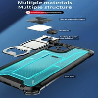 АОМОДАИ за iPhone Pro, Заштитна Футрола Со Спирала и Магнетна Штанд За iPhone Pro