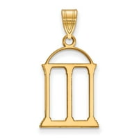 Реал 10кт Жолто Златен Логоарт Универзитет Во Џорџија Голем Приврзок; За Возрасни и Тинејџери; За Жени и Мажи