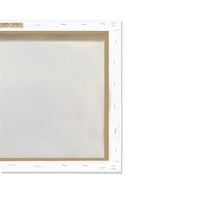 Wynwood Studio Canvas Crown Peathers Мода и глам пердуви wallидни уметности платно печати бело 12x12