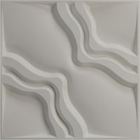Ekena Millwork 5 8 W 5 8 H Rague Endurawall Decorative 3D wallиден панел, сјај Мерлот